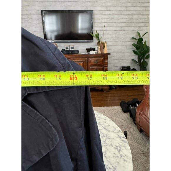 Old Navy Black Lightweight Trenchcoat Jacket Women's Size Small - Picture 3 of 5